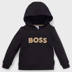 Kenzo KIDS' COTTON-BLEND HOODIE WITH LOGO PRINT size 6